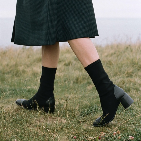 E8 By Miista Lotta Black Stretch Boot 